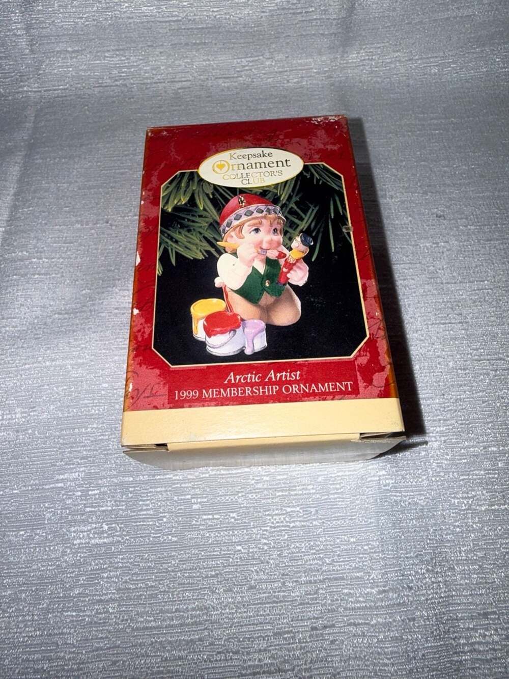 Hallmark Keepsake Ornament 1999 Arctic Artist Membership Ornament